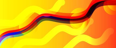 Renkli dalgalı sanatsal doku arkaplanı