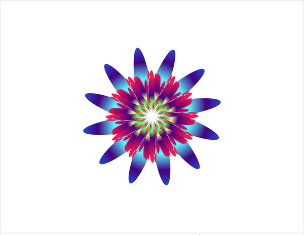 Красочный Символ Выделенный Бизнеса Красочный Логотип Иконка Дизайн — стоковый вектор
