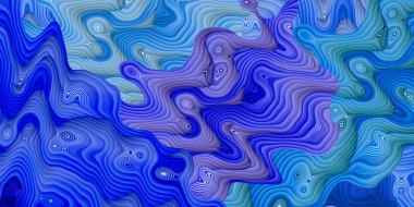 Soyut Mavi Sancak Arkaplan Tasarımı