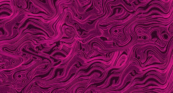 Soyut renkli sanatsal dalgalı pankart tasarımı. Soyut çok renkli dalgalı hareketlerin yüzey dökülmesi.