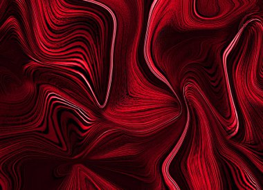 Soyut renkli sanatsal dalgalı pankart tasarımı. Soyut çok renkli dalgalı hareketlerin yüzey dökülmesi.