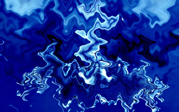 Banner Azul Abstracto Diseño Fondo — Foto de Stock