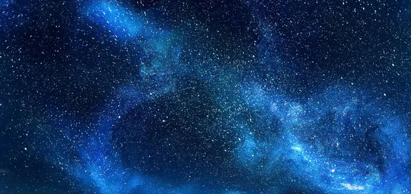 Prawdziwe Nocne Niebo Gwiazdami — Zdjęcie stockowe