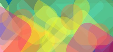 Renkli geometrik arkaplan tasarımı
