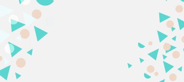 Renkli geometrik arkaplan tasarımı