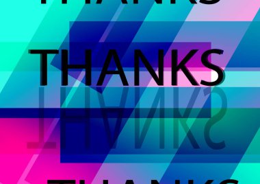 Soyut Mavi Sancak Arkaplan Tasarımı