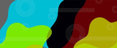 Soyut Mavi Sancak Arkaplan Tasarımı