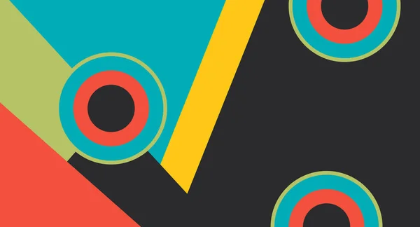 Abstraktes Blaues Banner Hintergrunddesign — Stockvektor