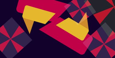 Soyut renkli arkaplan. Tebrik kartı şablonu