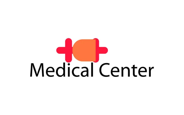 Медична Аптека Шаблон Дизайну Логотипу Векторний Ілюстратор — стоковий вектор