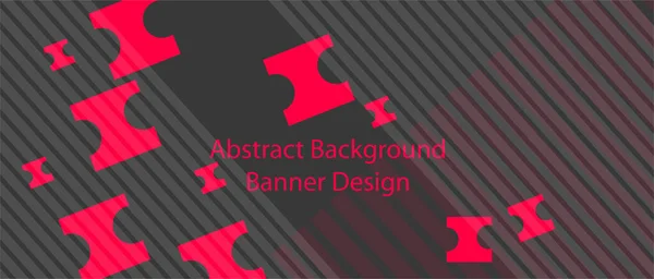 Fondo Colorido Abstracto Diseño Banner — Vector de stock