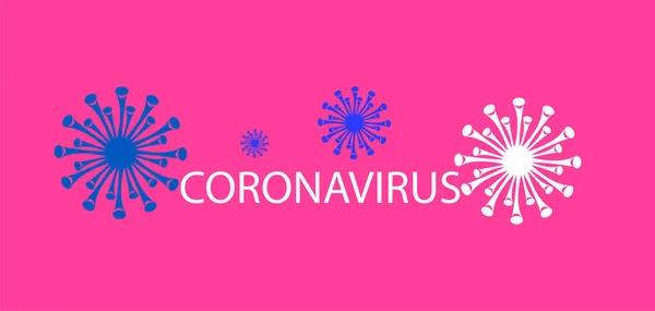 Fondo Del Virus Corona Virus Mortal Enfermedad Peligrosa — Vector de stock