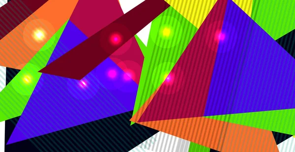 Abstraktes Dreieck Form Hintergrunddesign Banner Tapete — Stockvektor
