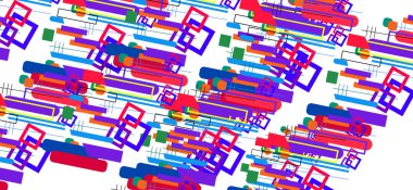 Dijital soyut sanat soyut arkaplan. Pankart tasarımı