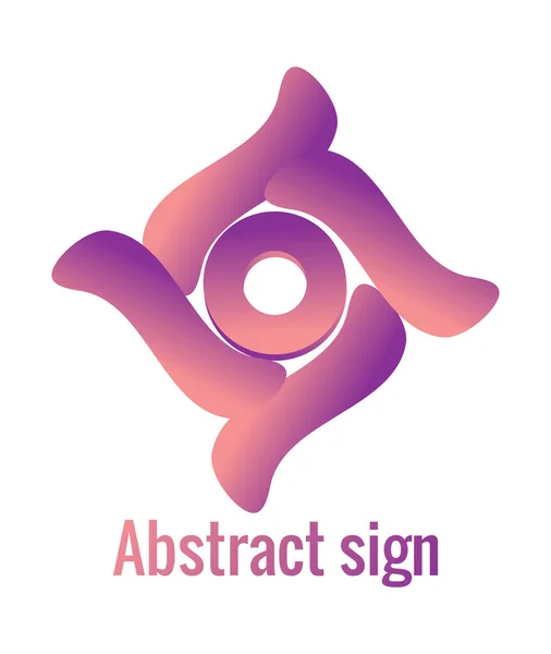 Abstract Symbool Pictogram Vector Illustratie — Stockvector