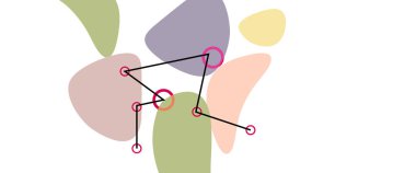 Web Tasarımı, Yazdırma, Sunum, afiş, Flyer, dergi için soyut renkli geometrik Şekiller. dizayn