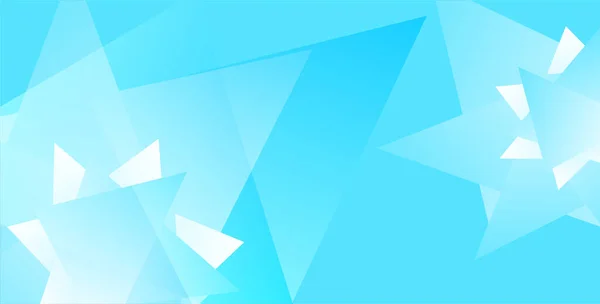 Abstrakte Blaue Geometrische Formen Hintergrund Für Webdesign Print Präsentation Banner — Stockvektor