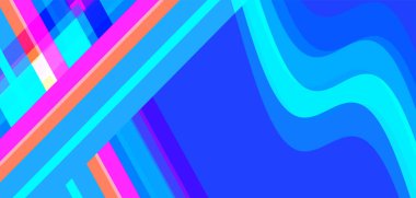 Soyut Renkli Arkaplan Tasarımı. Renkli geometrik arkaplan.