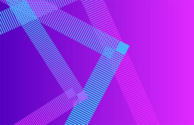 Soyut geometrik şekiller arka plan canlı mavi mor renkler, afiş, poster, reklam, kaplama ve duvar kağıdı tasarımı için arkaplan