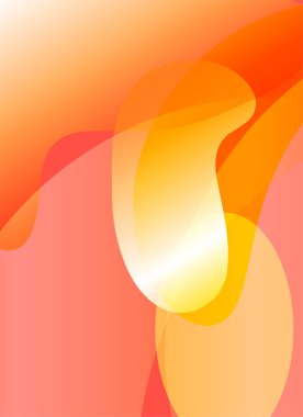 Sancak, poster, reklam, kapak ve duvar kağıdı tasarımı için soyut geometrik arkaplan canlı sarı, turuncu, kırmızı arkaplan