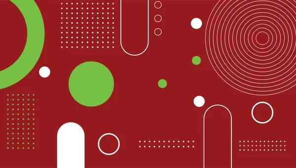 Geometrik şekillerin ve daire kalıplarının soyut şablon tasarımı, vektör elementleriyle modern fütüristik soyut.