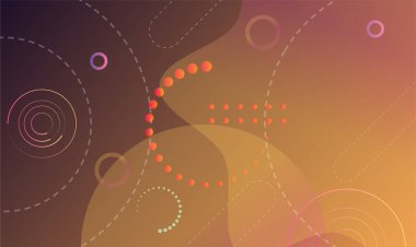 Modern poster, afiş, kapak, kurumsal, duvar kâğıdı, reklam, iş dünyası için mükemmel dalgalanan arka planı olan soyut modern gradyan şekiller.