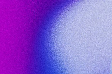 Tasarım, baskı ve dijital kullanım için yumuşak tanecikli doku tasarımı ile soyut düz mavi mor gradyan şekiller.