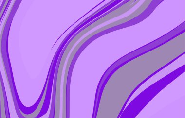 Akan mor eğriler ve katmanlı bantlarla dolu canlı bir soyut arkaplan. Bu modern, dekoratif tasarım, teknoloji, moda veya görsel markalaşma projeleri için ideal hareket ve yaratıcılığı taşır..