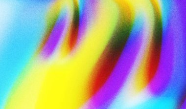 Canlı, soyut, kırmızı, mavi ve sarı kıvrımlar dinamik ve ruhani bir zemin oluşturuyor. Yaratıcı, modern tasarım, arka plan ve pazarlama görselleri için mükemmel..