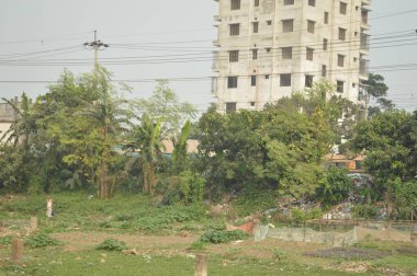 Köyde çeşitli yeşil ağaçlar var. Çeşitli ağaç türlerine sahip bereketli kırsal alan