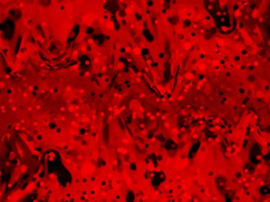 Kırmızı bokeh ışıkları, yumuşak daireler ve parıldayan beneklerden oluşan canlı ve soyut bir arkaplan. Enerji, derinlik ve fütüristik atmosfer arayan teknoloji, bilim veya yaratıcı projeler için mükemmel..