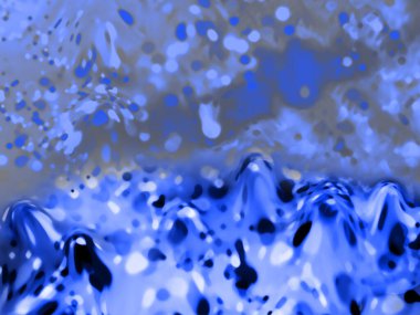 Mavi bokeh ışıkları, yumuşak daireler ve parıldayan beneklerden oluşan canlı ve soyut bir arkaplan. Enerji, derinlik ve fütüristik atmosfer arayan teknoloji, bilim veya yaratıcı projeler için mükemmel..