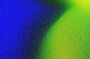 Soyut mavi yeşil şekiller, modern dijital sanat, teknoloji, bilim veya yaratıcı markalaşma projeleri için uygun akış şekilleriyle yumuşak taneli dokuyu şekillendirir..