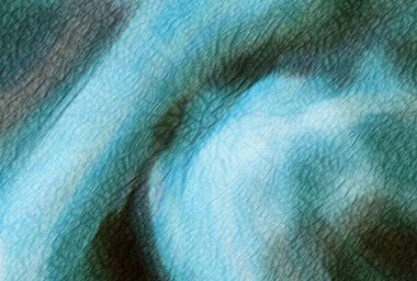 Mavi dalgalar ve yumuşak dokulardan oluşan soyut bir kompozisyon. Bu cesur, modern zemin, enerji ve renge ihtiyaç duyan teknoloji, tasarım veya yaratıcı projelere uygundur..