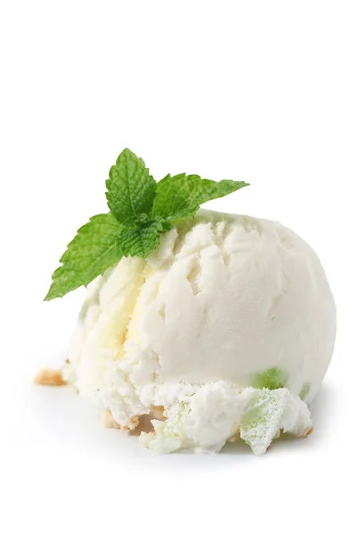 Lemon ice cream — Stock Photo, Image