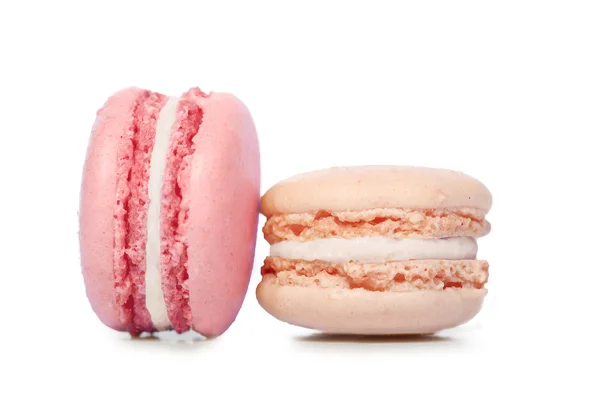 Rózsaszín macaroon — Stock Fotó