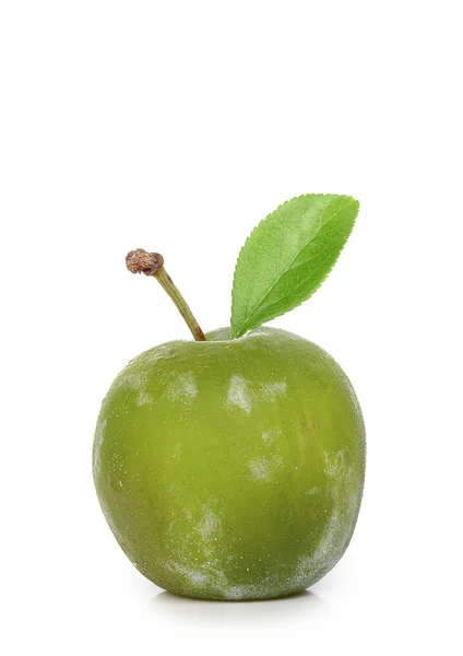 Green plum — Stock Photo, Image