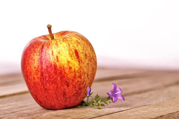 Apple on white background — Stock Photo, Image