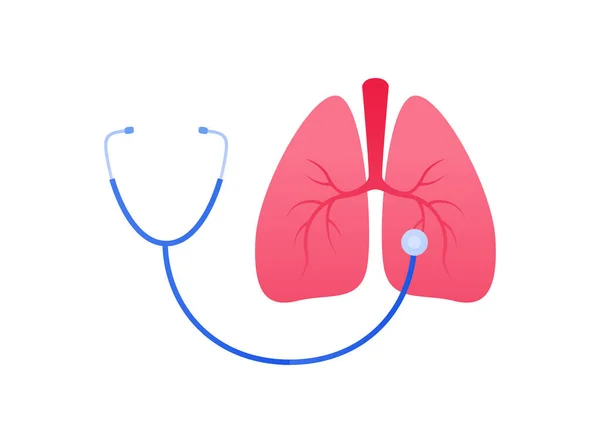 Human Organ Collection Vector Flat Modern Anatomical Icon Color Illustration — Διανυσματικό Αρχείο