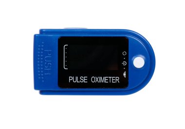 Tıbbi oksimetre beyaza izole edildi.