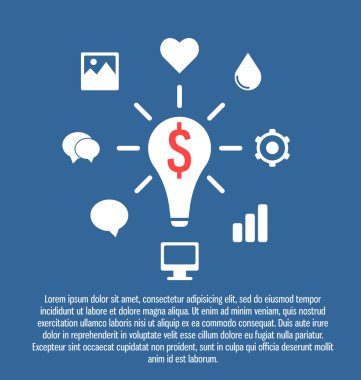 Modern, temiz şablonu. İçin Infographics, websites e-ebilmek var olmak kullanılmış