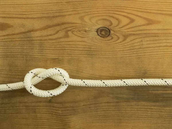 Веревка с узлом . — стоковое фото