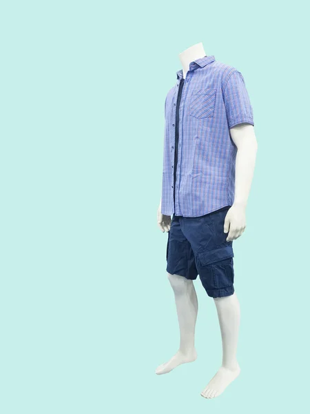 Αρσενικό μανεκέν ντυμένο με ρούχα casual — Φωτογραφία Αρχείου
