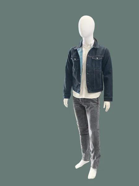 Fashion apparel on male mannequin — Stock Photo, Image