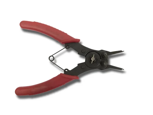 Circlip pliers isolated. — Stock Photo, Image