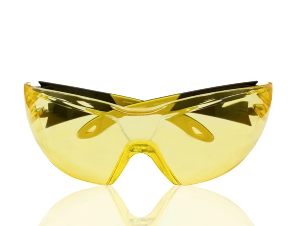 黄色防护眼镜 — 图库照片