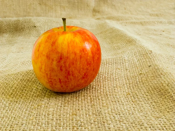 Pomme sur sac — Photo