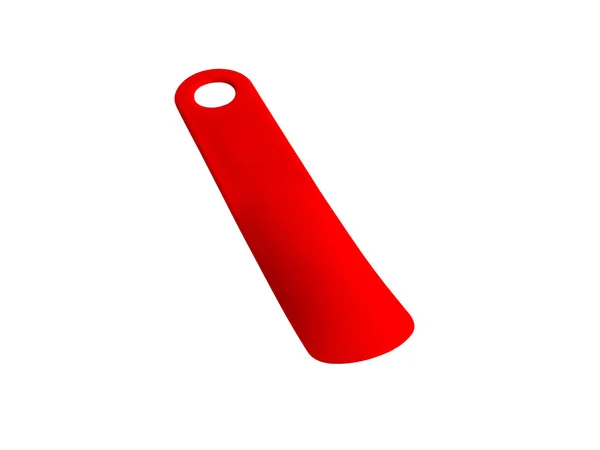 Red shoehorn — Stock Photo, Image
