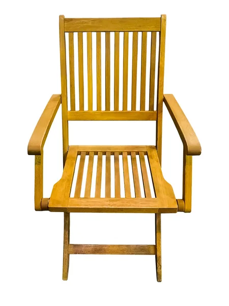 木制折叠椅子 — 图库照片