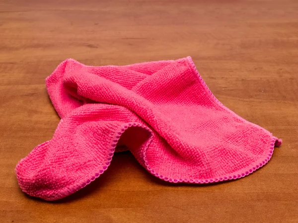 Microfiber cleaning cloth — Stock Photo, Image